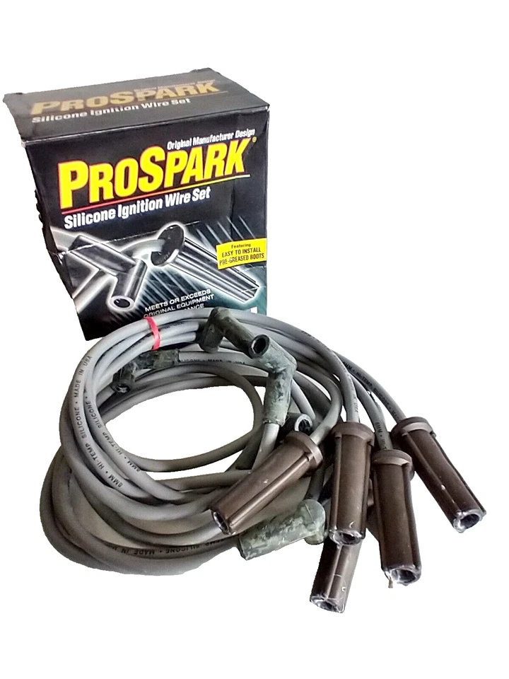 НОВЫЙ набор проводов свечей зажигания высокая температура 8 мм кабель PROSPARK/General 9039 (сделано в США) - Изображение 2 из 4