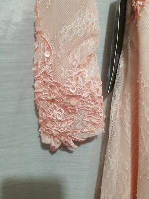 Women's Izilady Formal Satin lace long Dress Sz 4 Embroidered Pearls Sequins NWT | eBay Women's Izilady Formal Satin lace long Dress Sz 4 Embroidered Pearls Sequins NWT | eBay