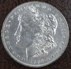 1884-O Morgan Silver Dollar AU/Unc US Mint $1 Coin New Orleans Mint