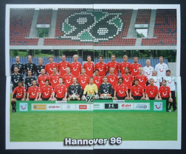 Panini 222 223 224 225 Fussball BL 2008/09 Team Hannover 96
