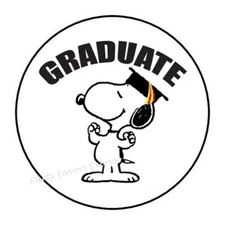 GRADUATE GRADUATION ENVELOPE SEALS LABELS FAVORS STICKERS