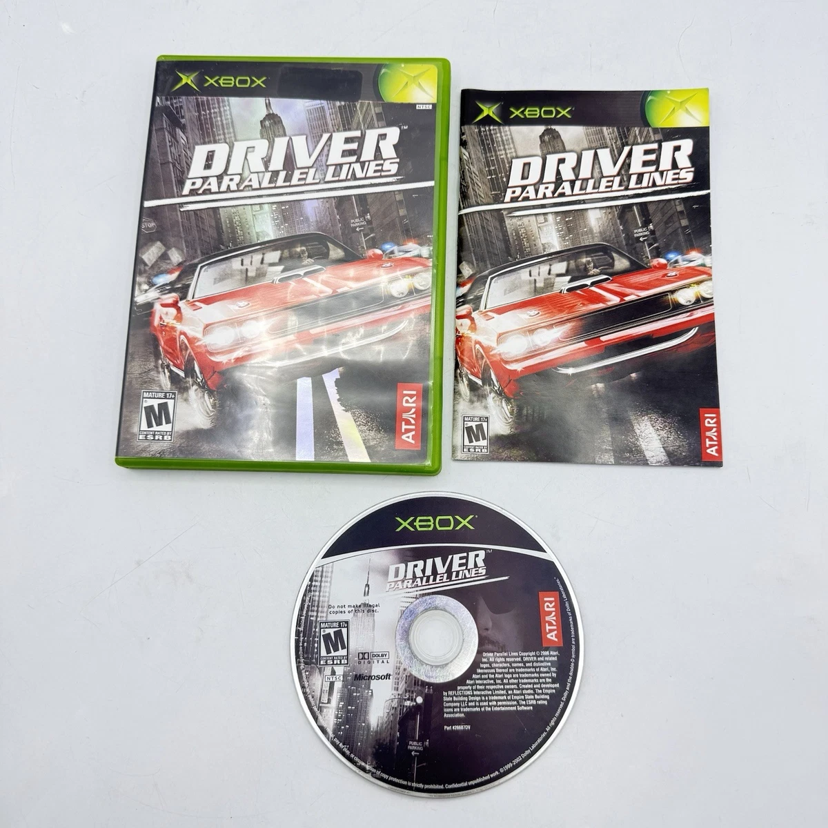 Driver: Parallel Lines Microsoft Xbox Video Games for sale | eBay