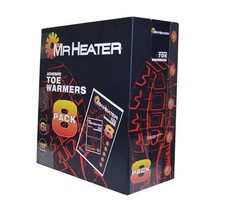 Mr. Heater F235052 Adhesive Instant Toe Warmer 8 Pack White