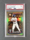 2024 Topps Chrome - Radiating Rookies Wyatt Langford #RR-11 (RC) Psa 9