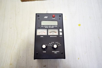 MFJ 259B HF/VHF SWR Analyzer Antenna Impedance Good GP