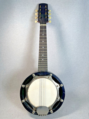 Vintage 8 Saiten Banjo Mandoline Windsor Modell 4 Banjoline um 1920 - 22'' lang