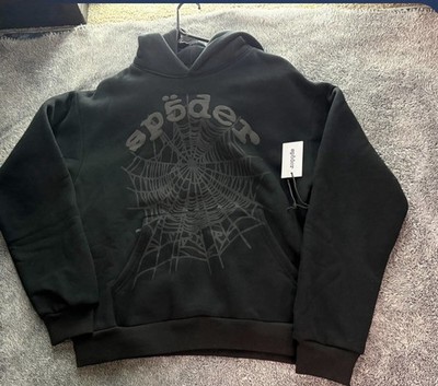 black star OG web V2 outline hoodie comfy  new  comes with receipt  S 