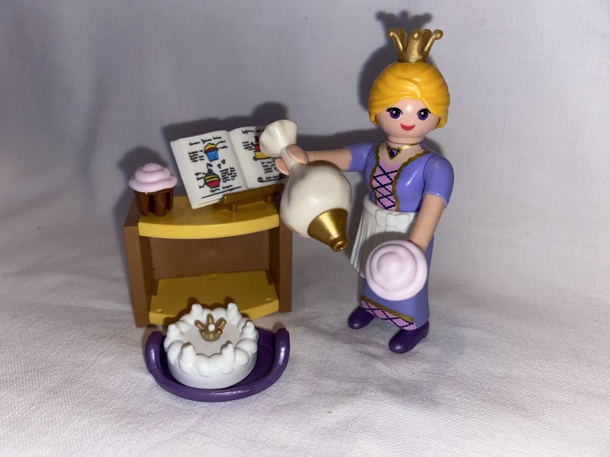 Playmobil ensemble cuisinier tablier blanc et bonnet pizzero chef BBQ