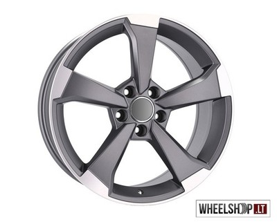 Audi Rotor VW Seat Skoda R19 5x112 Alloy Wheels 4x 19 inch 8.5J Grey Felgen
