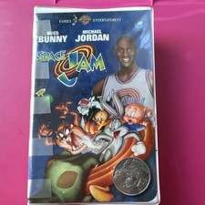 Warner Bros. Space Jam VHS Clam Shell Edition NTSC Bugs Bunny Michael Jordan