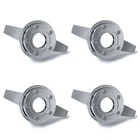 LA Wire Wheels 2-Bar Chrome Heavy Duty Knock-Off Set (4pcs)