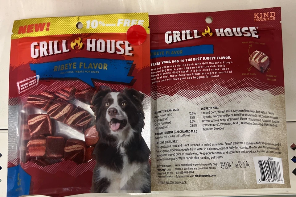 2 bolsas de golosinas para la casa parrilla sabor ribeye 5 oz por bolsa Foto 2 de 2