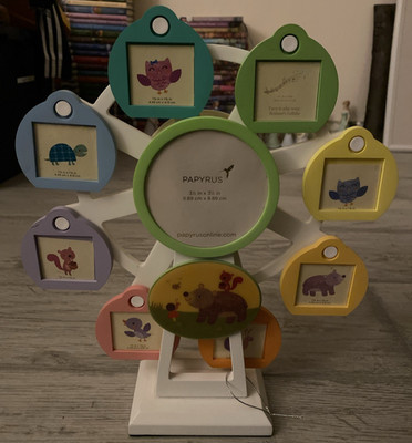 Papyrus Ferris Wheel moving colorful kid's frame