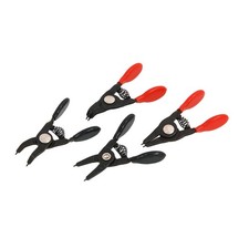 Neilsen 4pc Circlip Pliers Set-80mm,1mm Tip,Internal/External,Straight/Bent Nose