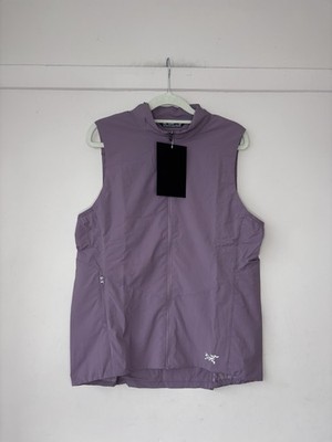 Arc teryx Norvan Insulated Vest Damen L Interstellar Purple Running Trail Gilet