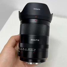 7Artisans 50mm F1.8 STM Full Frame Auto Focus Lens for Sony E Mount Cameras