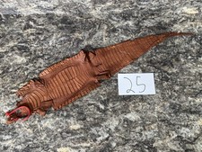 Brown Genuine Caiman Crocodile Hide Leather Skin real alligator Croc 25