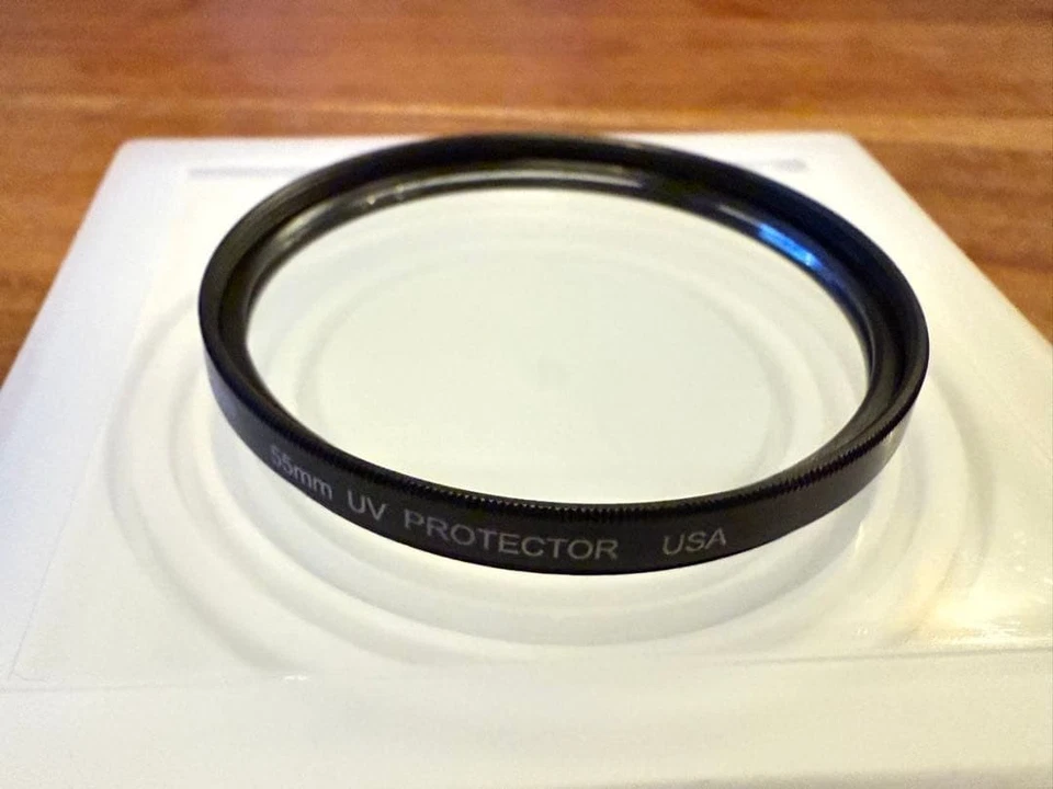 Tiffen 55mm UV Protector Filter Used Camera Lens Protection - Image 3 of 3