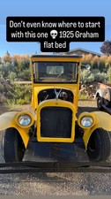 1925 Other Makes graham Yellow Flatbed 