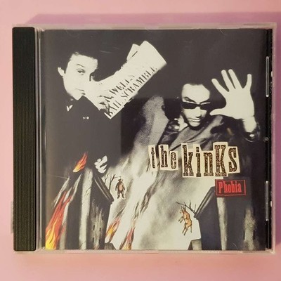 THE KINKS phobia DADC AUSTRIA EX/EX (CD Album, Pop, Columbia)