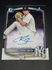 2025 Bowman Chrome - Prospect Autographs #CPA-CS Cade Smith
