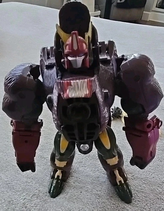 Optimus Primal 98% Complete Transformers Universe 2003 Hasbro Figure No Missles - Image 4 of 4