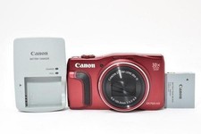 Canon Digital Camera PowerShot SX700 HS Red Zoom Failure w/Battery from Japan