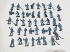 41 MARX 45MM AIR FORCE PERSONNEL FROM A MILITARY TRAINING CENTER PLAYSET.