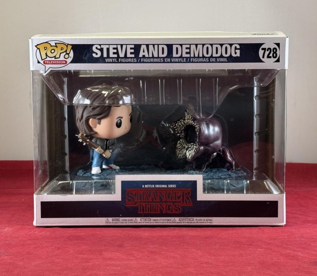 Funko Pop! Moments: Stranger Things - Steve and Demodog #728 for