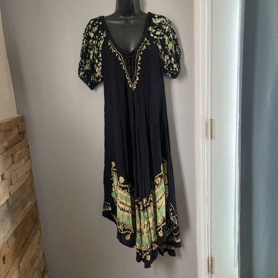 Ruby n Style Women's Lace Scoop Neck Midi Length Embroidered Summer Dress |  eBay