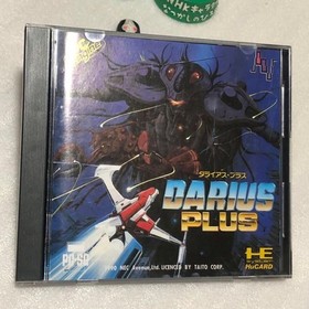 Darius Plus PC Engine Hu Card with Manual Japanese Version used