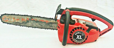 #ad Homelite XL Chainsaw 14quot; Bar Runs GRSEAT Watch Videro See It Run VTG $124.99