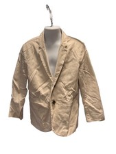 Cat  Jack Boys Beige formal Blazer Jacket Size Sz 6
