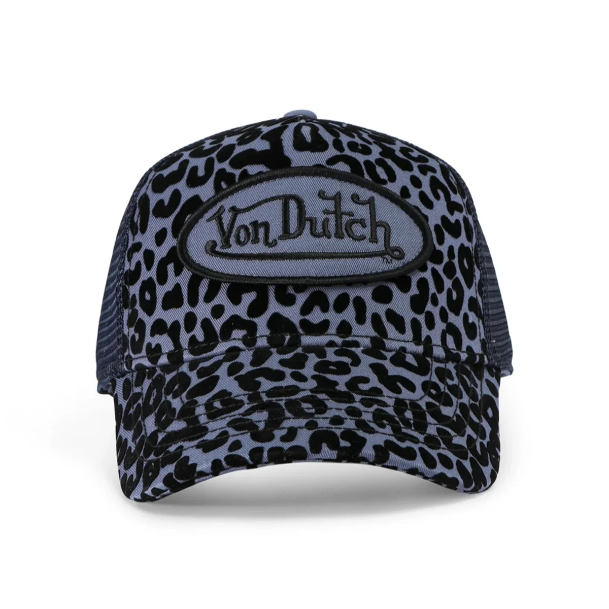 Von Dutch Trucker-pet in destroyed-look, model 'KALMAR' in donkergrijs online kopen | P&C
