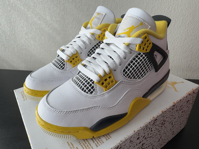 Size 6 - Air Jordan 4 Retro Vivid Sulfur W for sale online | eBay