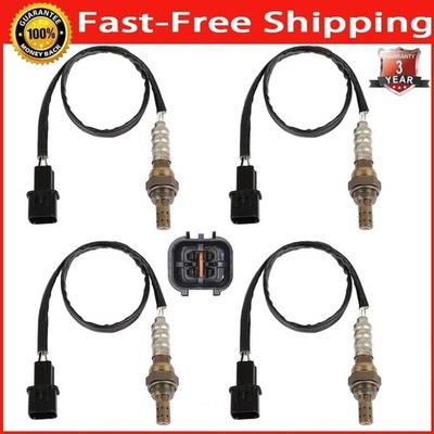 Set of 4 Up+Downstream Oxygen Sensors For Hyundai Equus 5.0L V8 2012 2013-2016