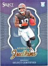 Quinshon Judkins 2025 Panini Select Certified #20 Rookie RC  Browns
