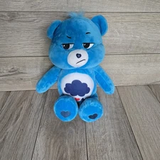 Care Bears BLUE GRUMPY BEAR 12" Plush Toy Basic Fun! 2021 