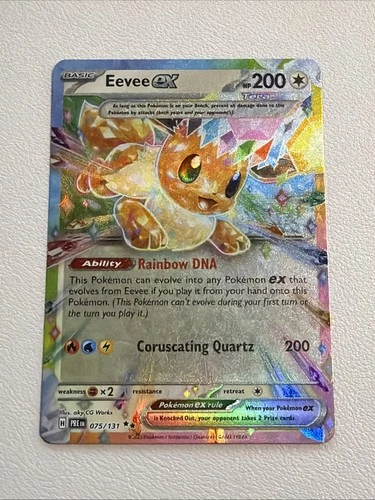 Eevee ex 075/131 Sv: Prismatic Evolutions Holo