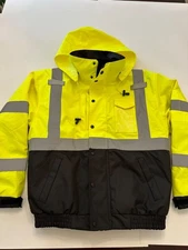 Ergodyne Unisex-Adult 3-in-1 Hi-Vis Winter Bomber Jacket