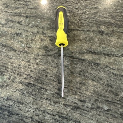 Snap On sgd304b flat tip soft grip mini tip screwdriver hi viz new