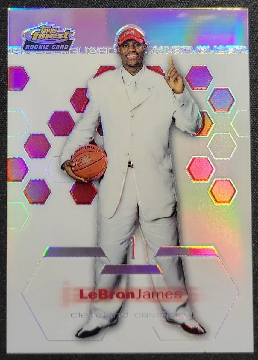 Topps LeBron James Basketball Rookie ungraded Sports Trading Cards