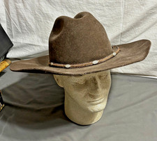 Salty Master Hatter Texas Mht 3x Beaver Blend Cowboy Western Brown Hat 7 38 Salty Master Hatter Texas Mht 3x Beaver Blend Cowboy Western Brown Hat 7 38