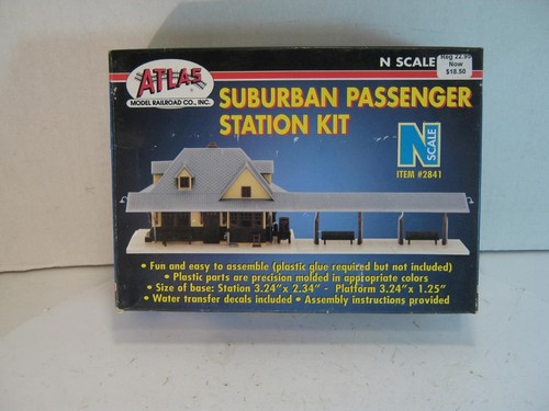 Estación de pasajeros suburbana Atlas escala N #2841 | Condition: New