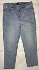 J.CREW Women  s Light Wash Classic Straight Jeans High Rise Cotton Denim Sz 32