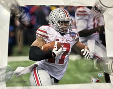 Jalin Marshall Ohio State Buckeyes signed 11x14 Photo Autograph Auto Beckett BAS
