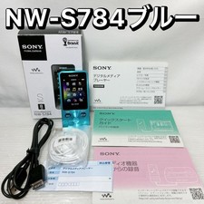 SONY Walkman NW S784 8GB Blue Portable Media Player HD Audio with High Fidelity