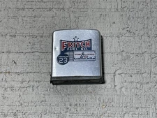 Vintage Zippo Pocket Advertising Tape Measure “Fritch Fuel Co”