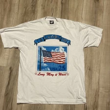 Vtg Post Office Single Stitch 1991 Screen Stars Best USA Stamp T Shirt XL