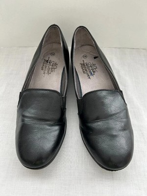 Life Stride Velocity shoes Size 10M memory foam black slip on comfort flex